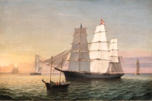 Boston Harbor  1850-55